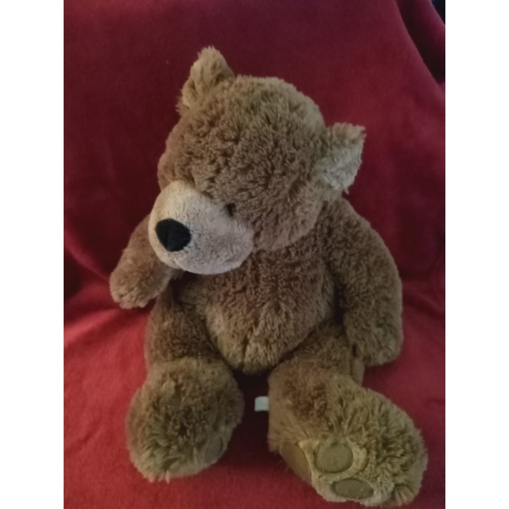 Boyds Bears & Friends Brown Shaggy Plush Teddy Bear Stuffed Animal 17 Inch